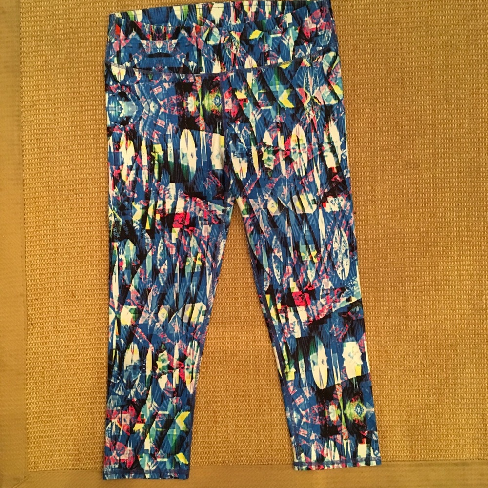 Multicolored Patterned Fabletics Leggings
